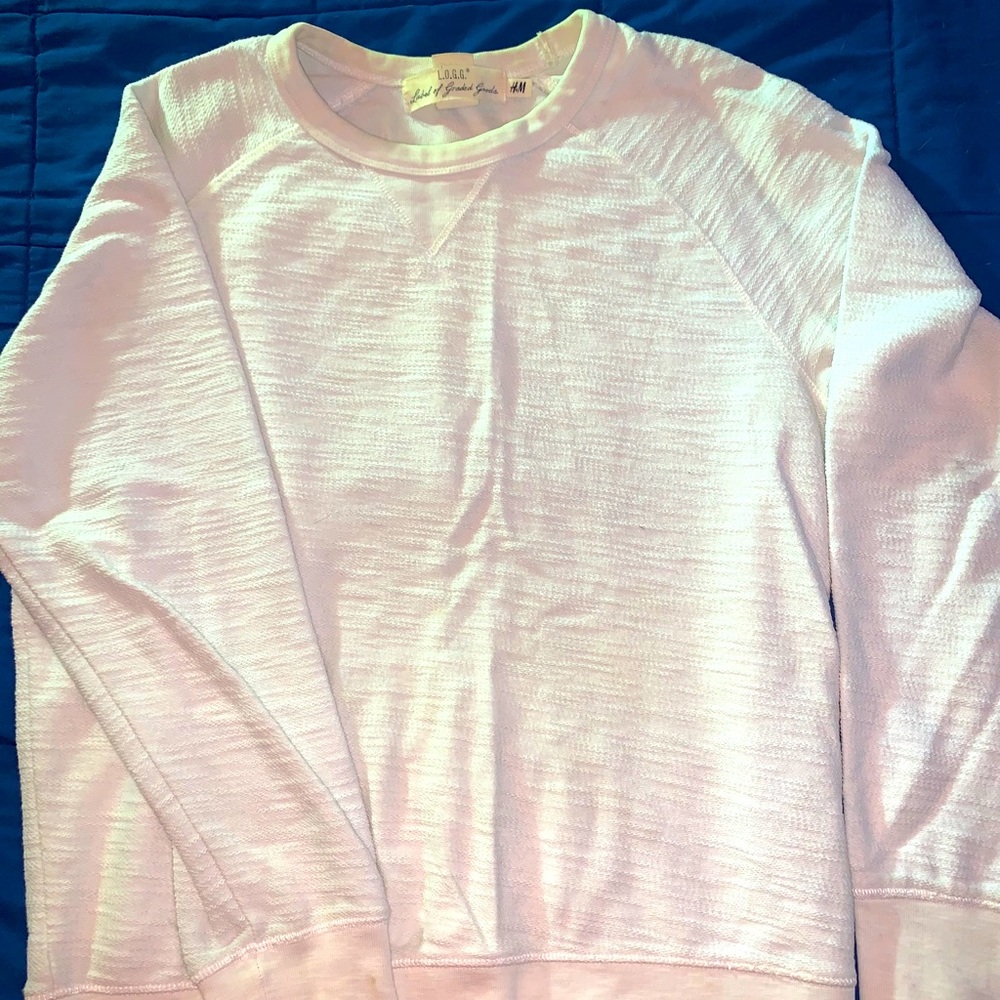 White H&M sweater
